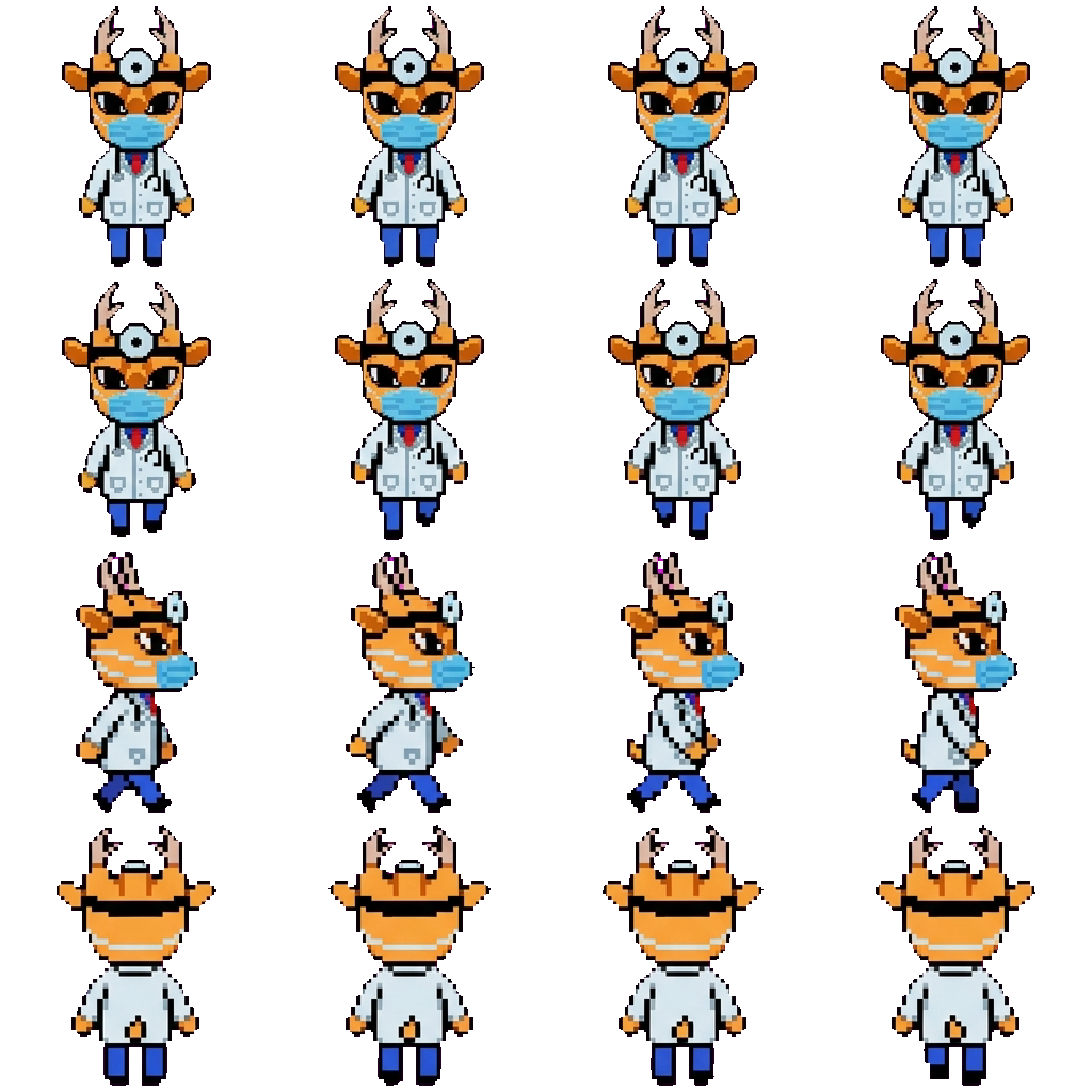 Dr. Harlo movement sprite