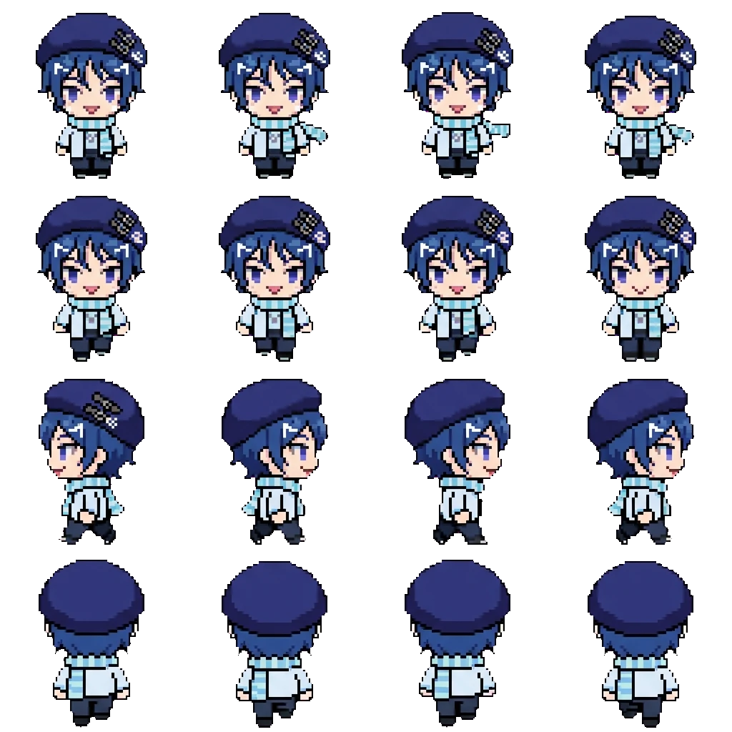 AIKO movement sprite