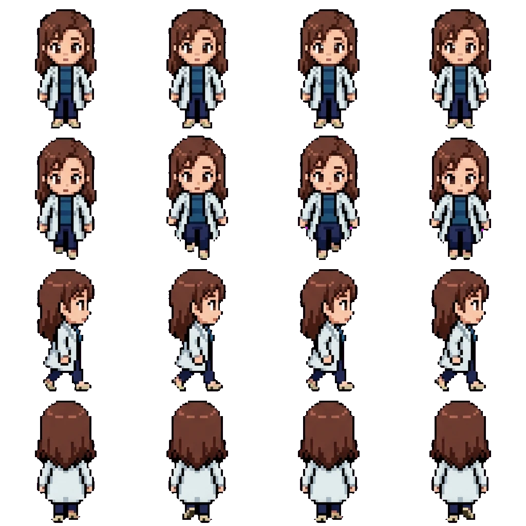 Shoko movement sprite