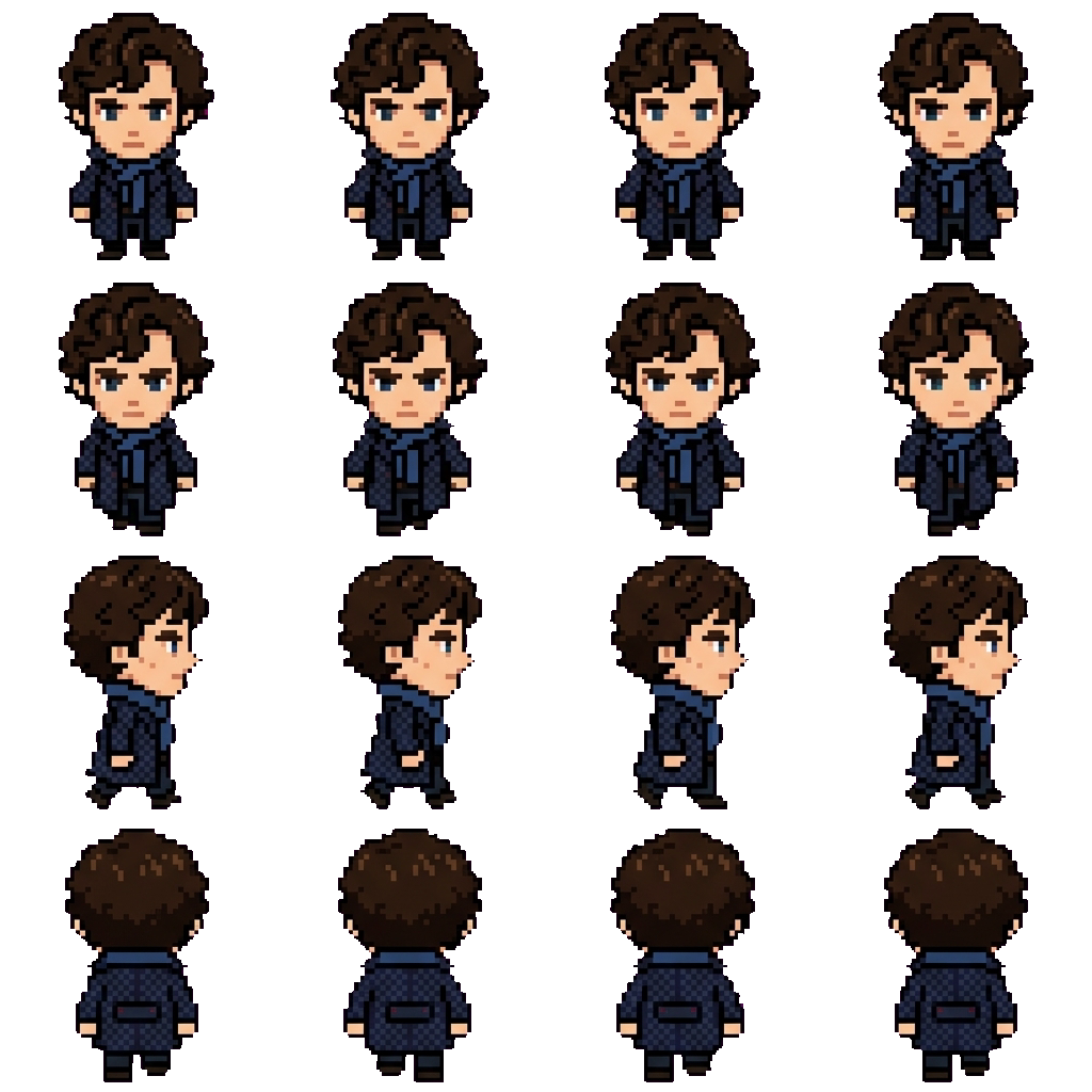 Sherlock Holmes movement sprite
