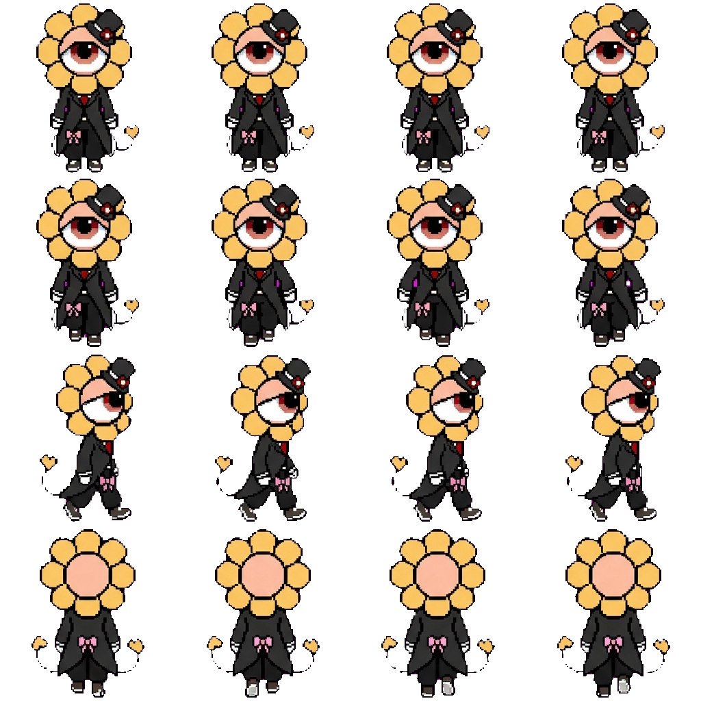 Flowerbell movement sprite
