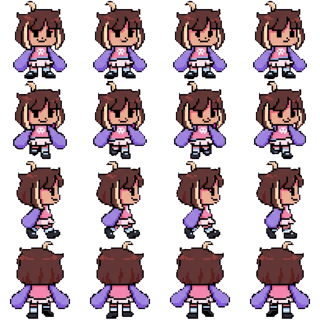 Qt movement sprite