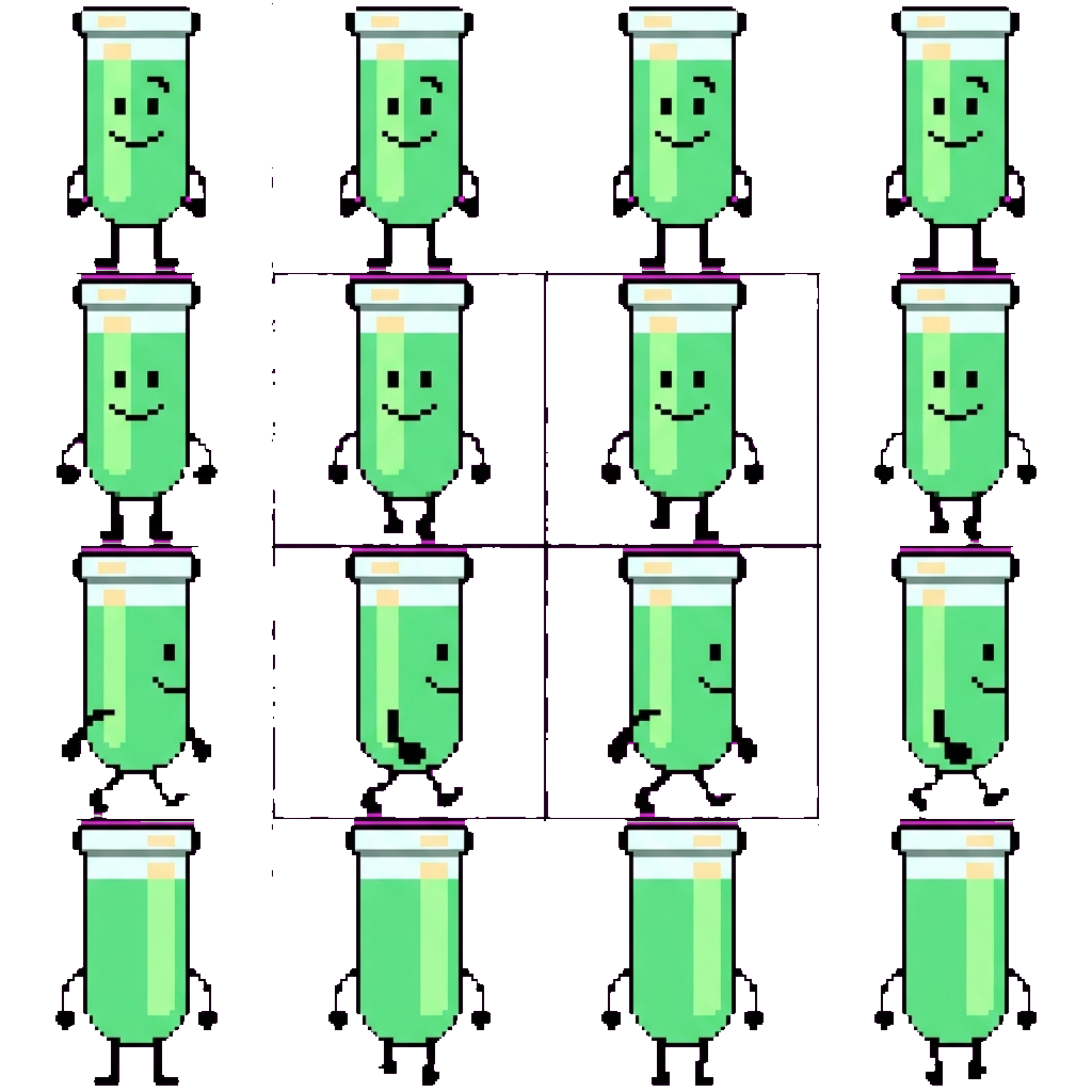 Test Tube movement sprite