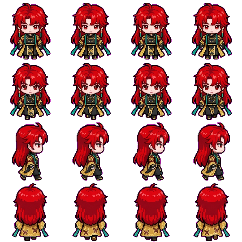 Luan Xi movement sprite