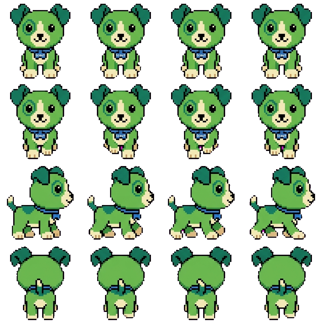 Scout movement sprite