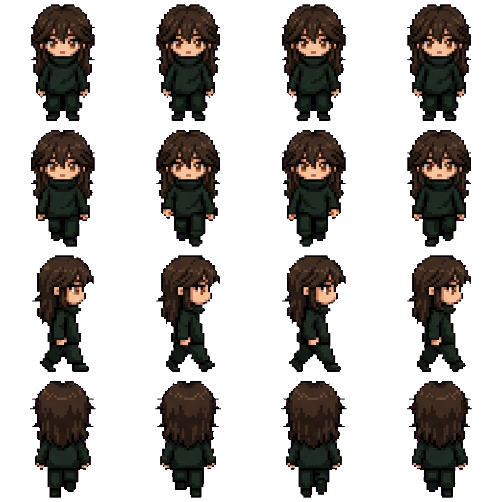 Paulina movement sprite