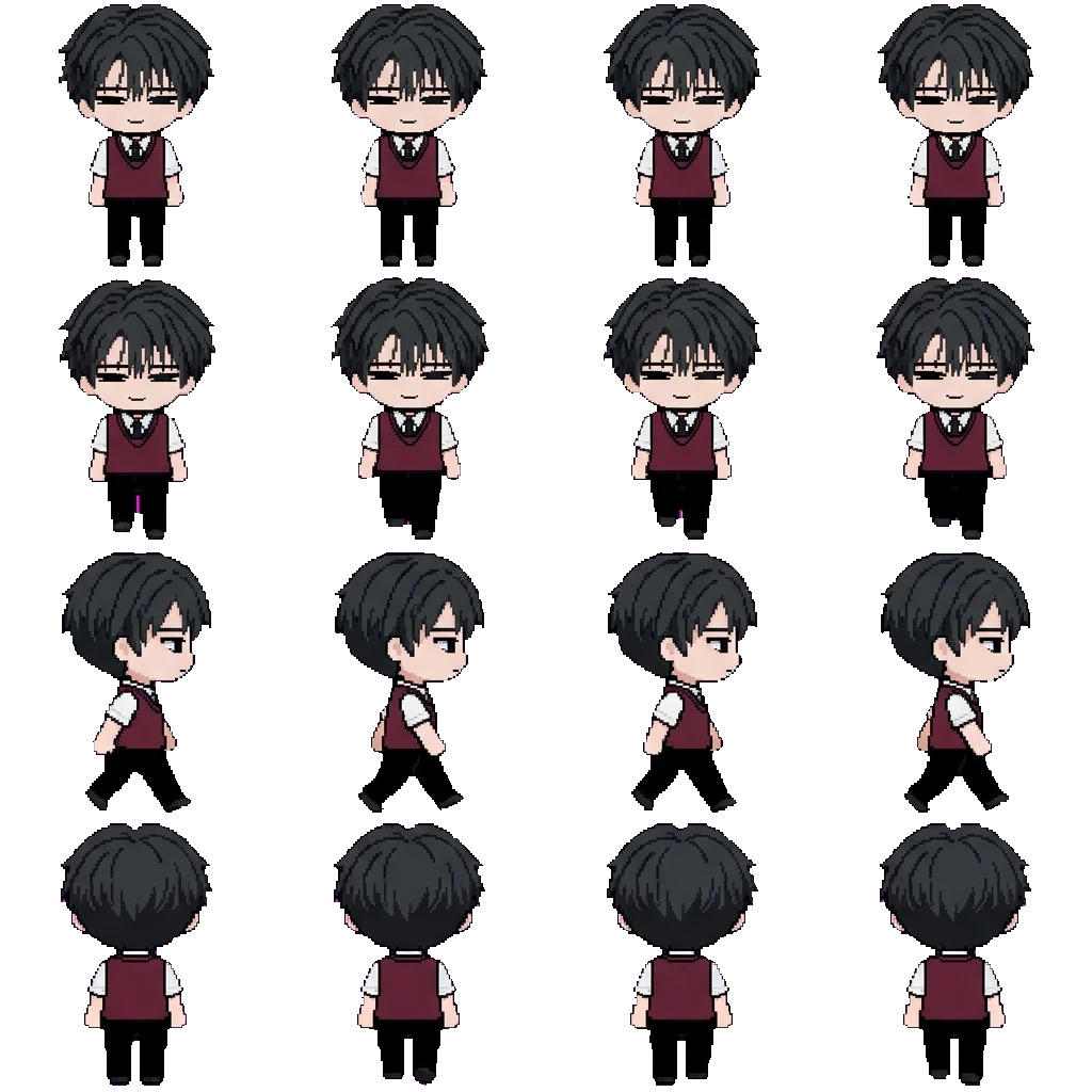 Zen movement sprite