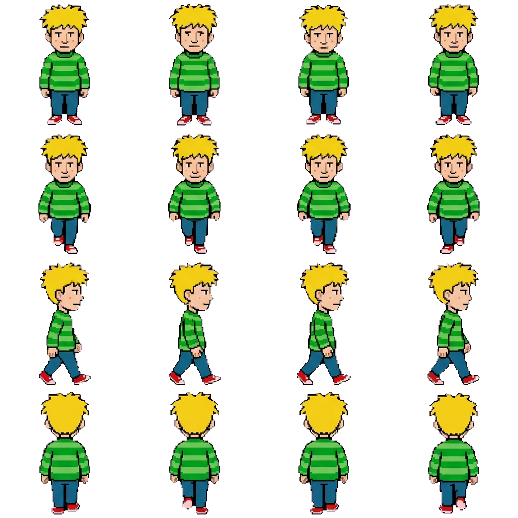 Jerry movement sprite