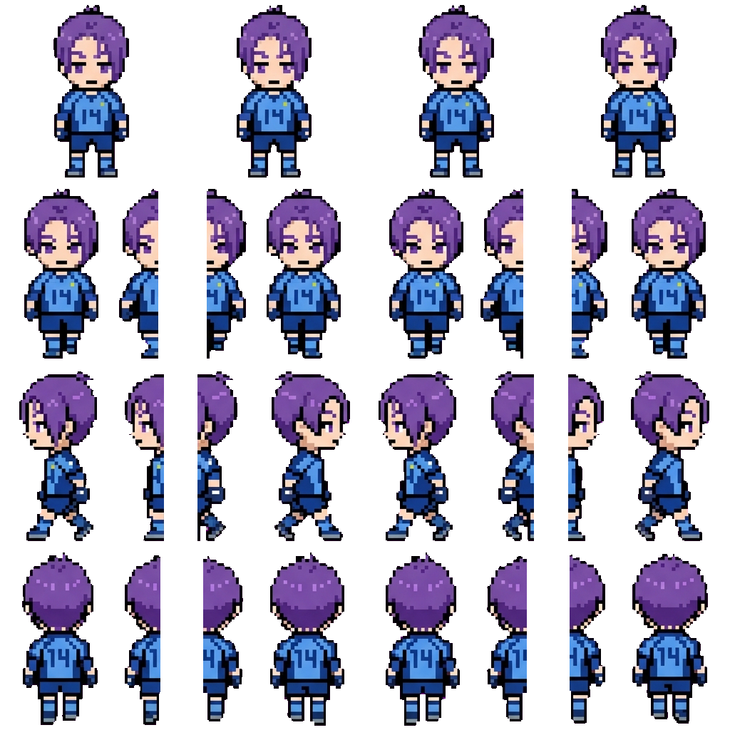 Reo movement sprite