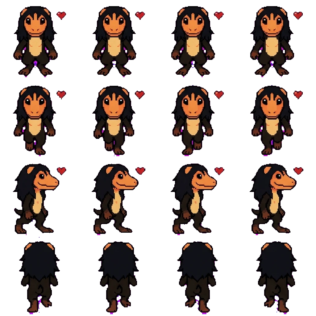 Smile movement sprite