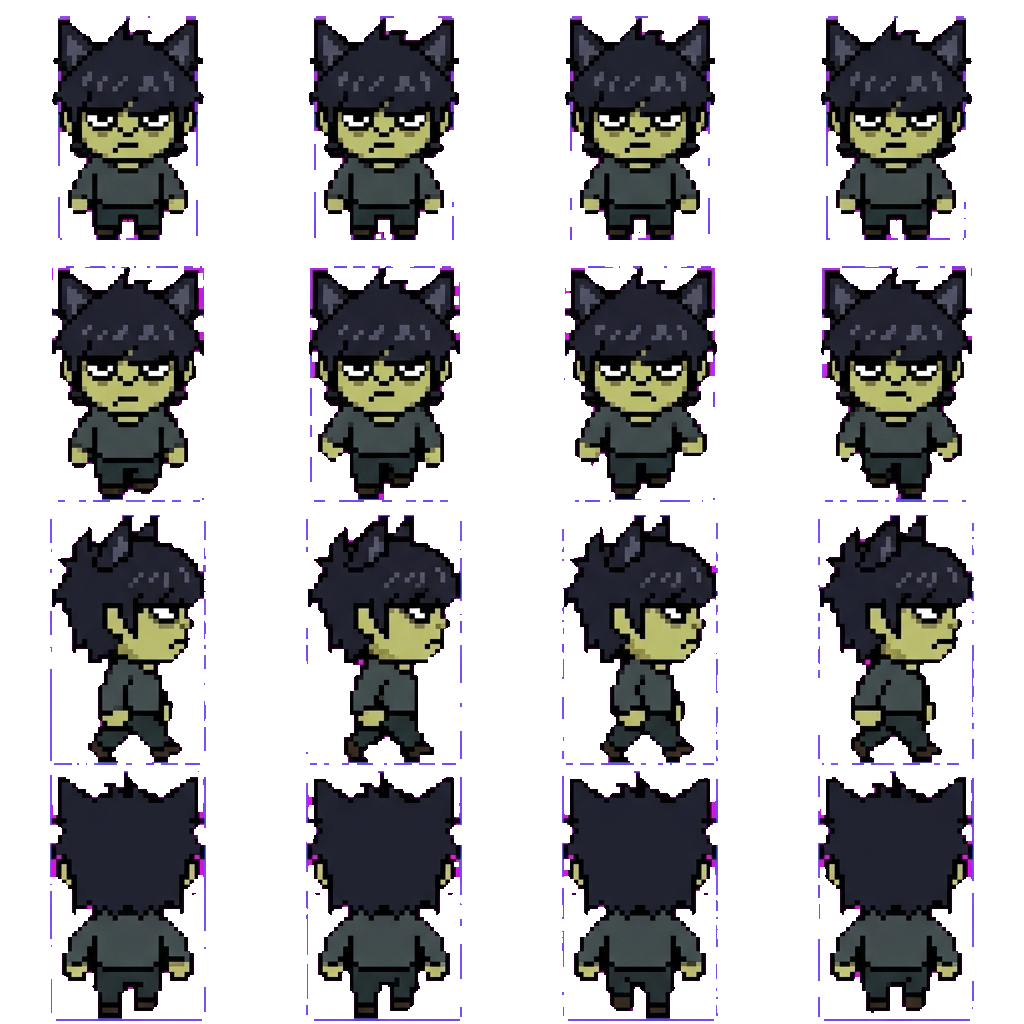 Kitty Murdoc movement sprite