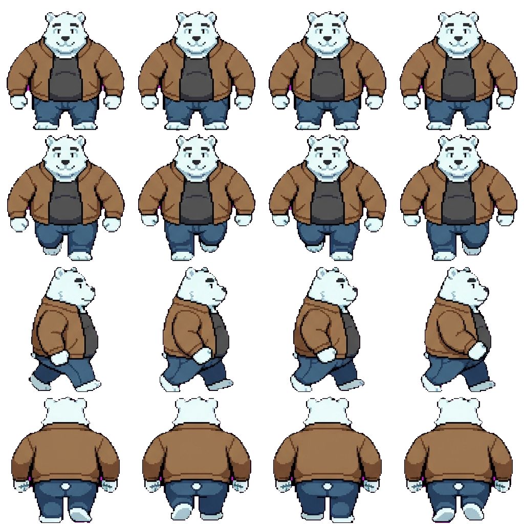 Dani movement sprite