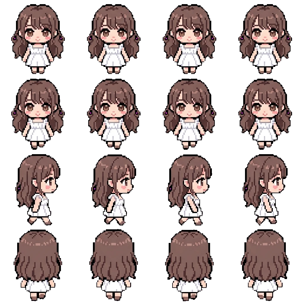 Mio movement sprite