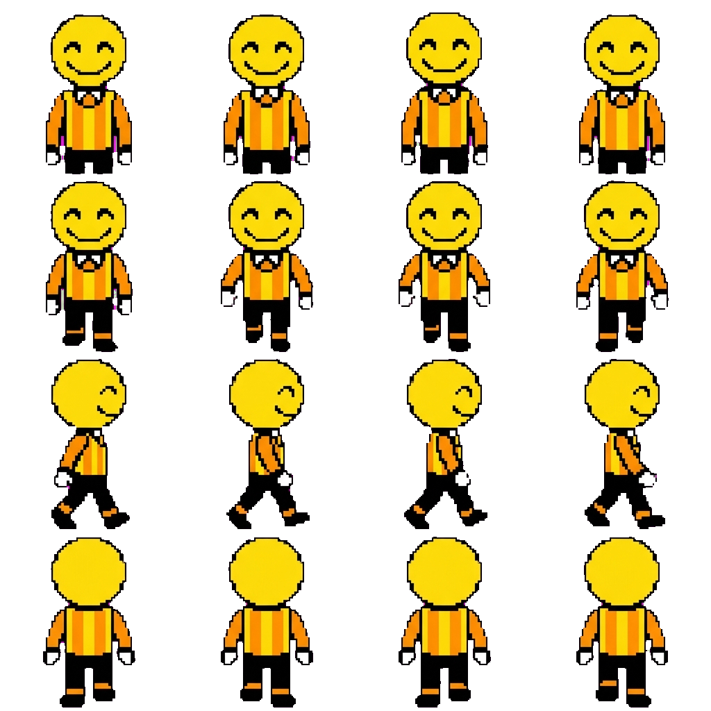 Smiley. movement sprite