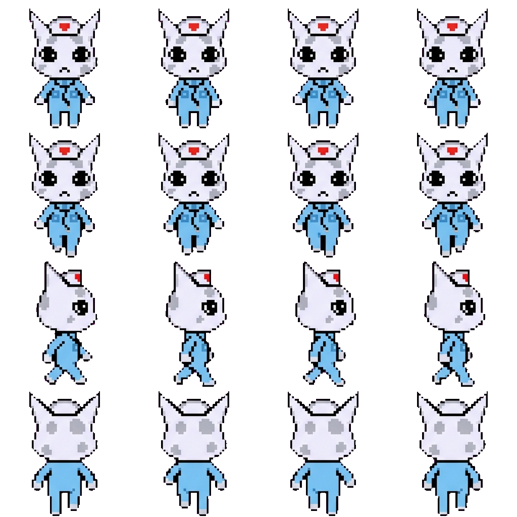 Head Nurse movement sprite
