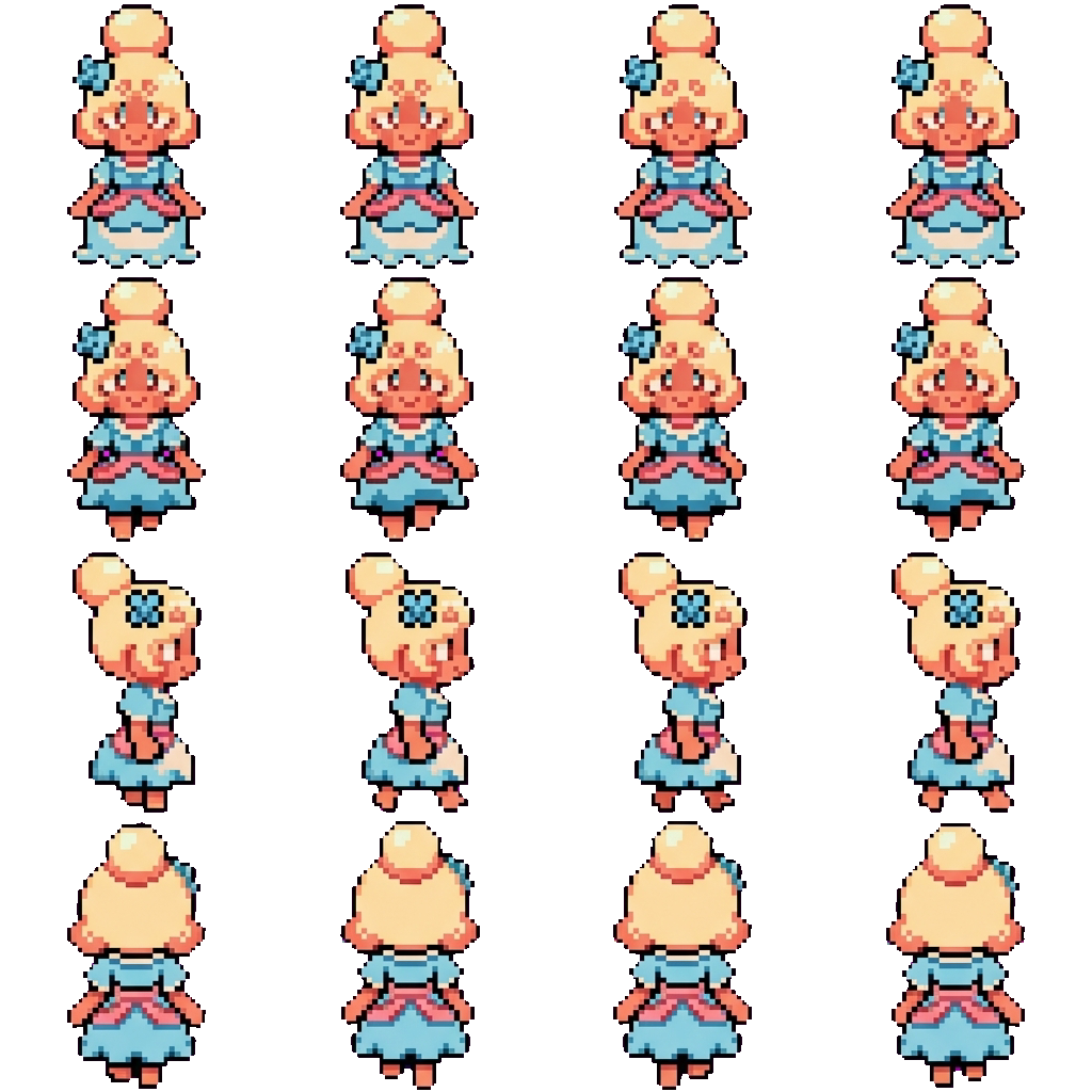 Piper movement sprite