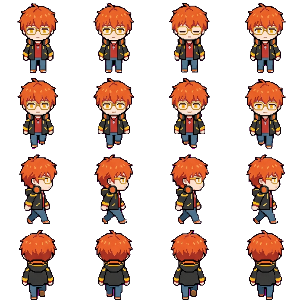 Saeyoung Choi movement sprite