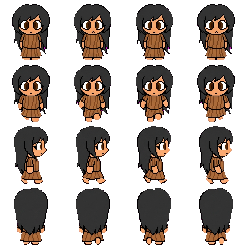 Maria movement sprite