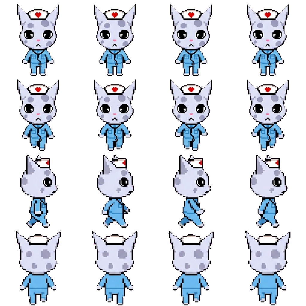 Head Nurse movement sprite