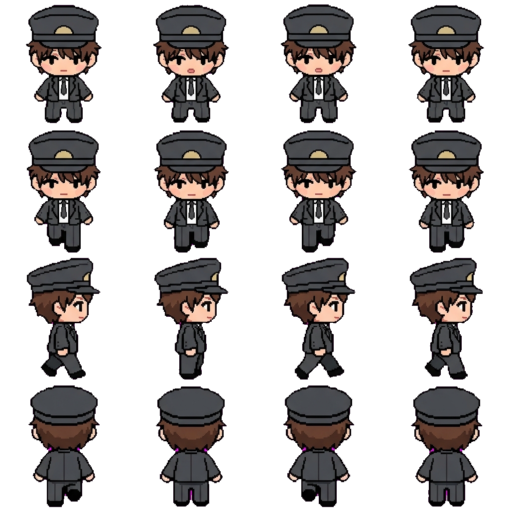 Carter movement sprite