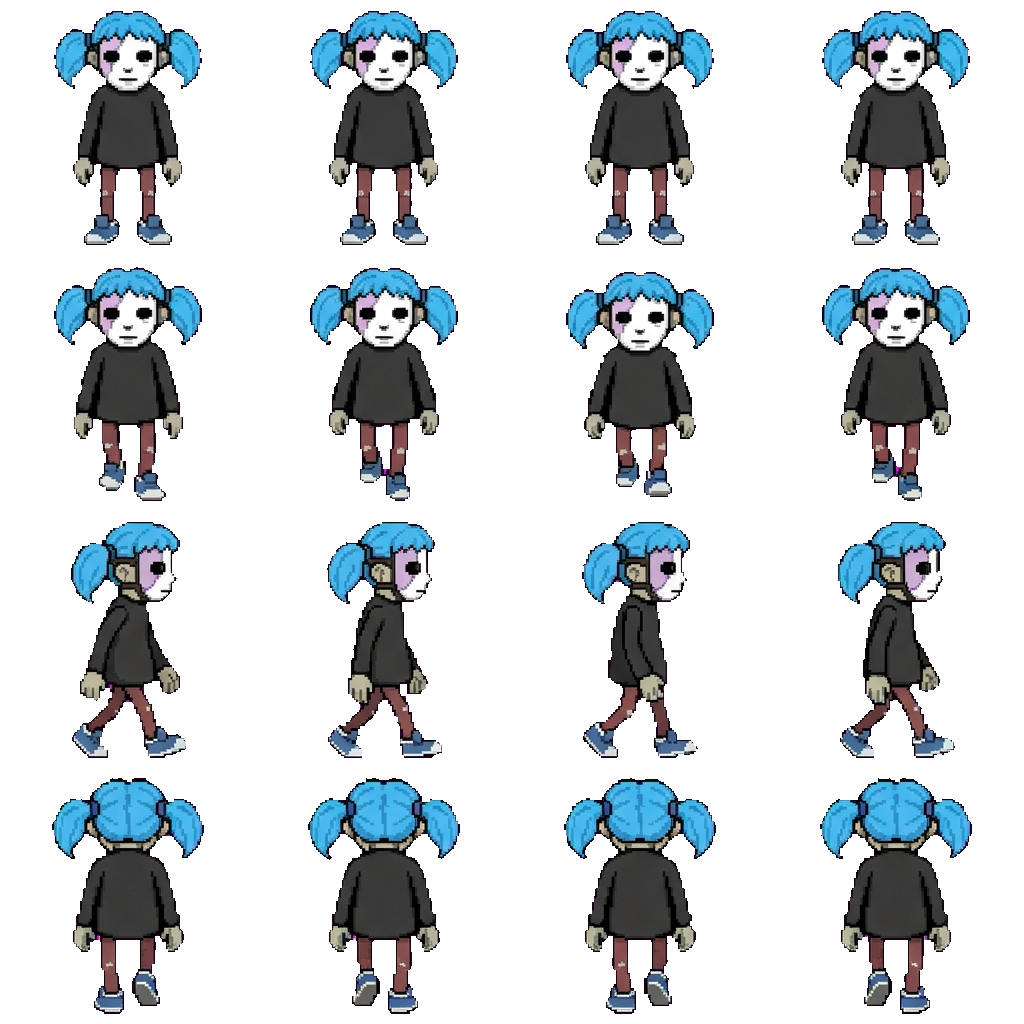 Sal Fisher movement sprite