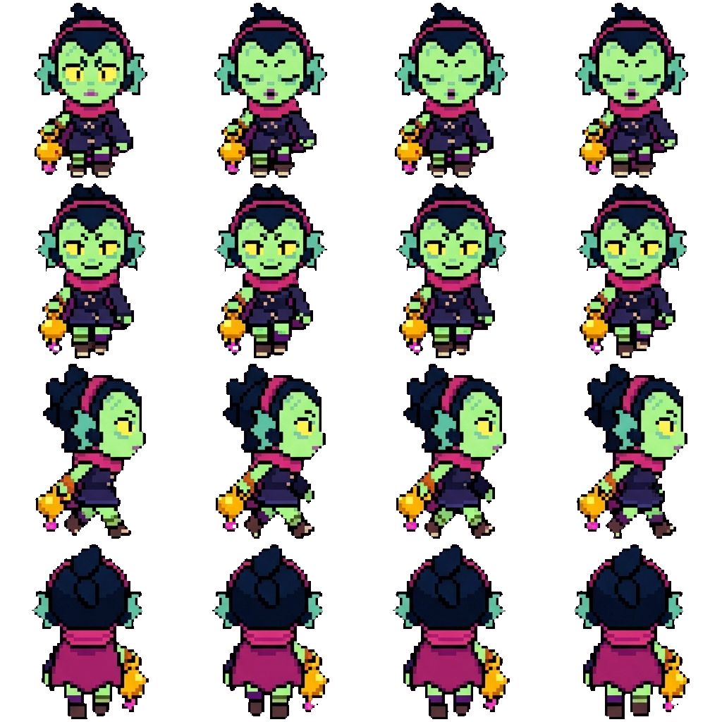 Willow movement sprite