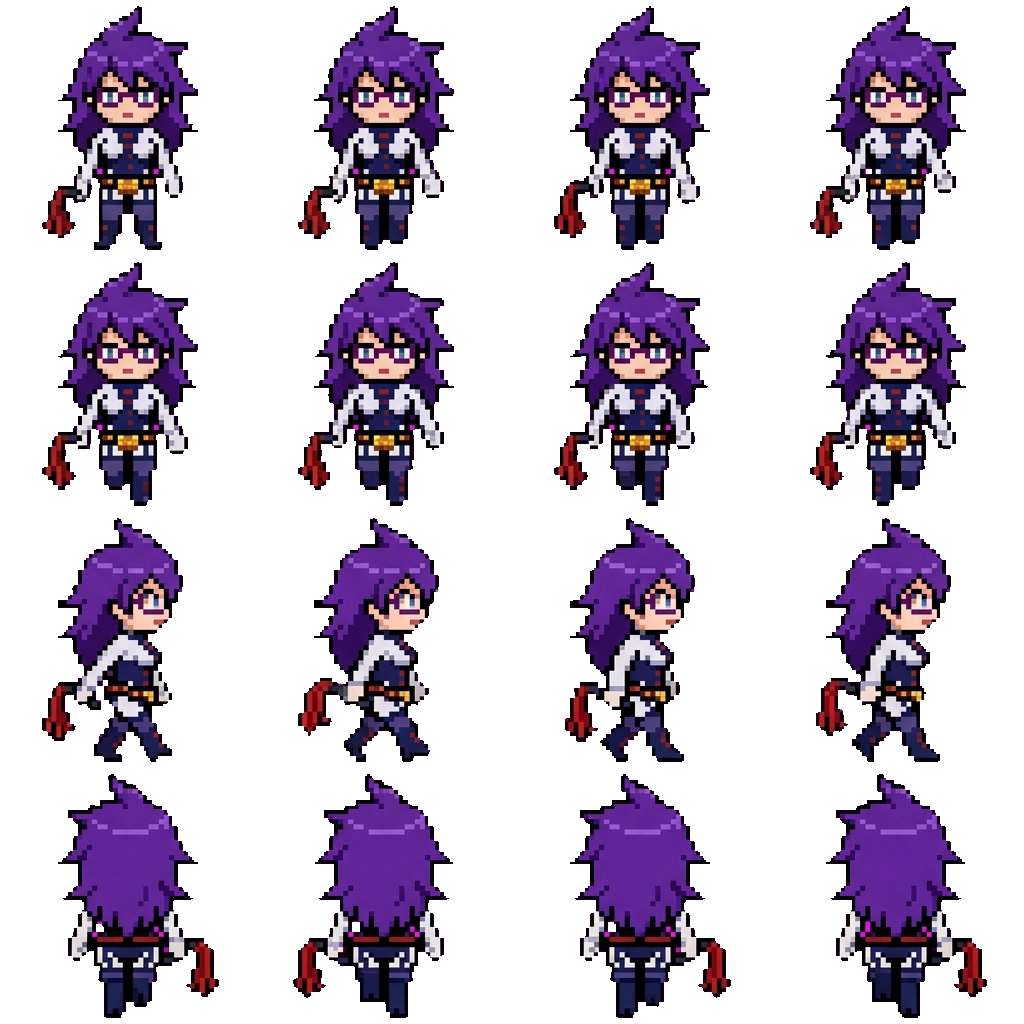 Nemuri movement sprite