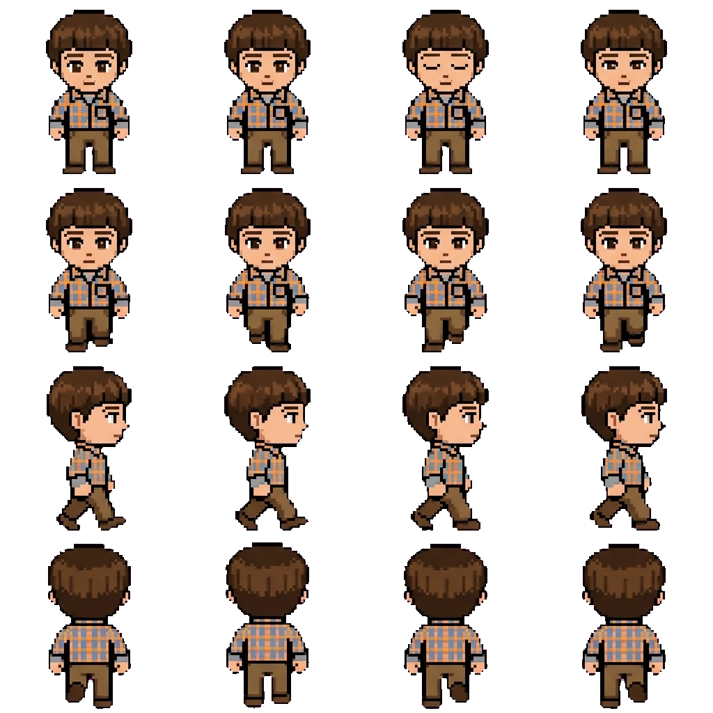 Will byers movement sprite