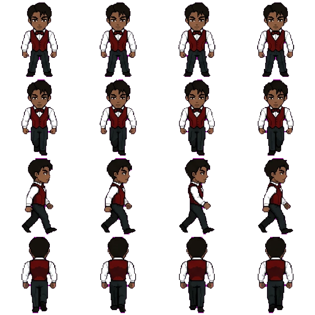 Тэкджу movement sprite