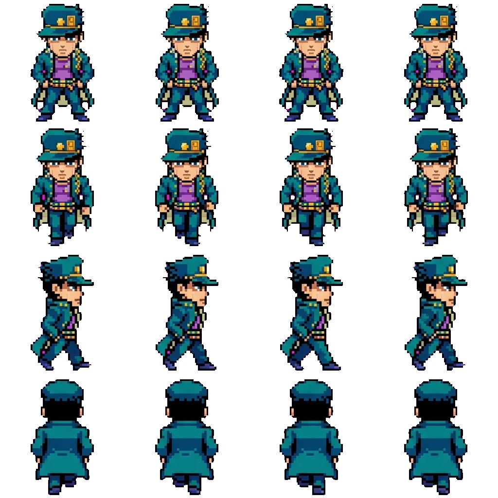 Joyaro Kujo movement sprite