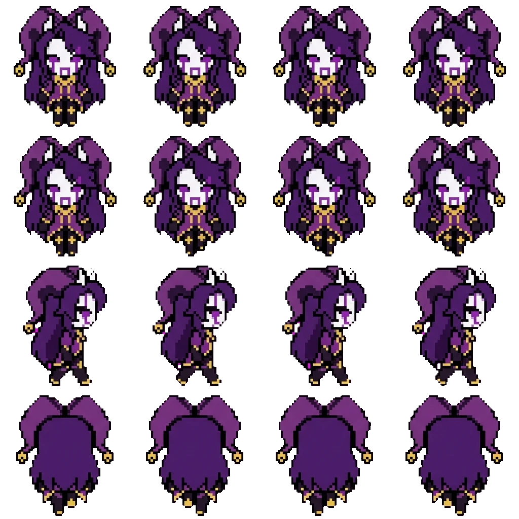 Jester movement sprite
