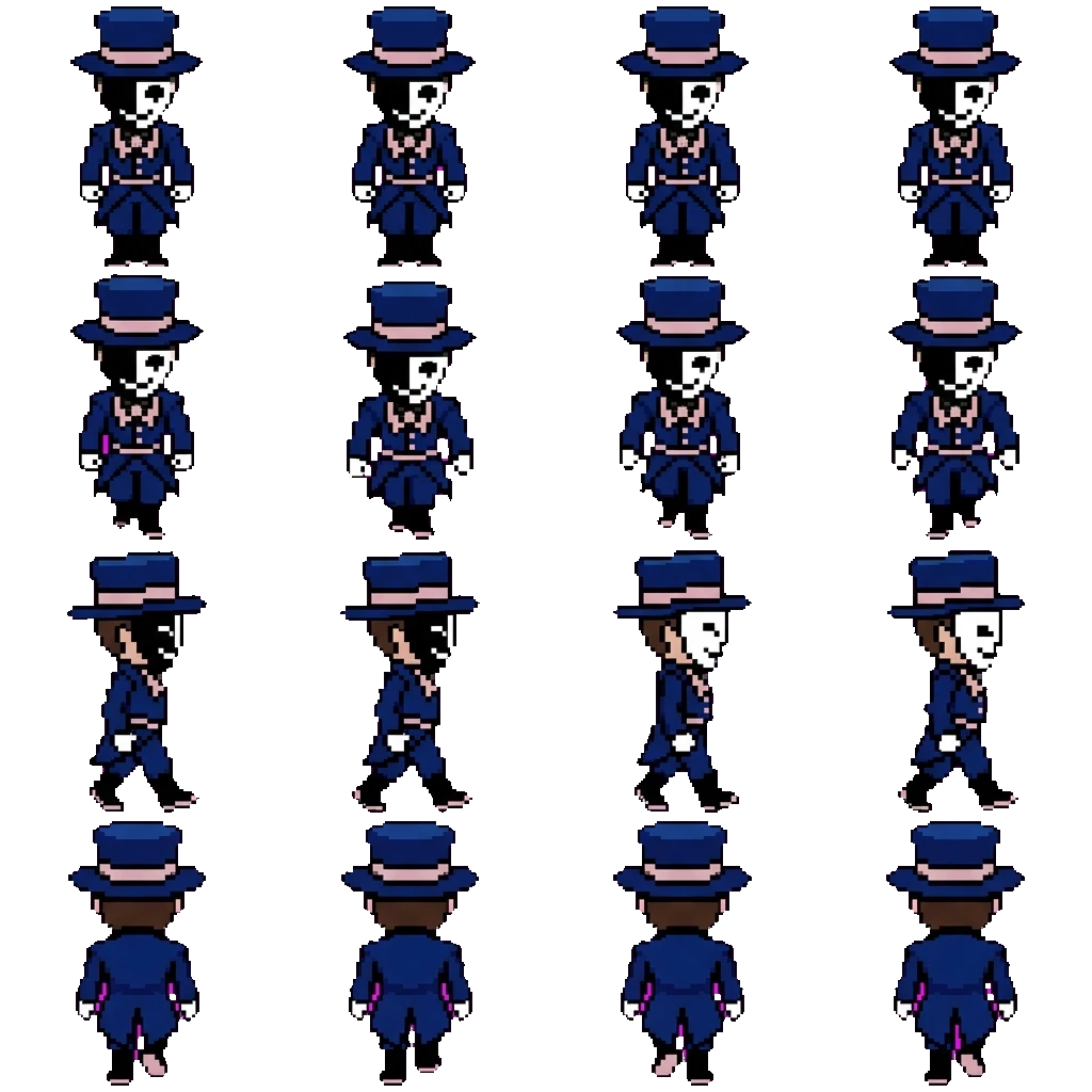 Ticket Taker movement sprite
