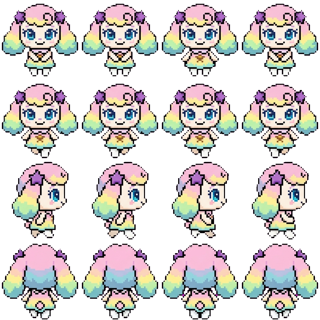 FlufflyPing movement sprite