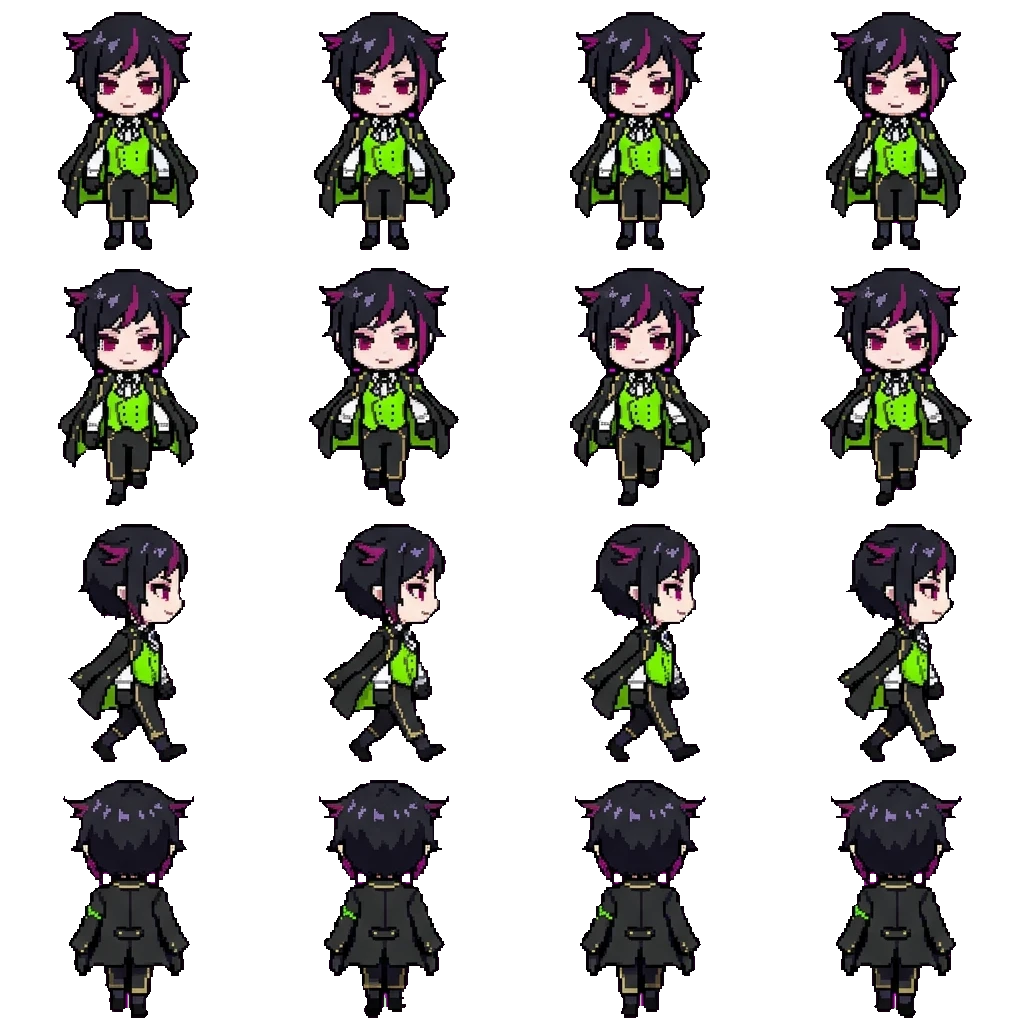 Lilia Vanrouge movement sprite