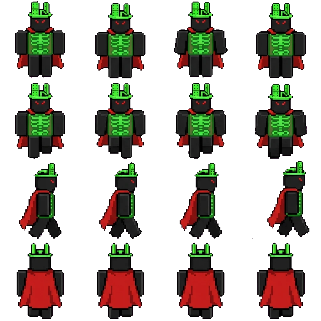 1x1x1x1 movement sprite