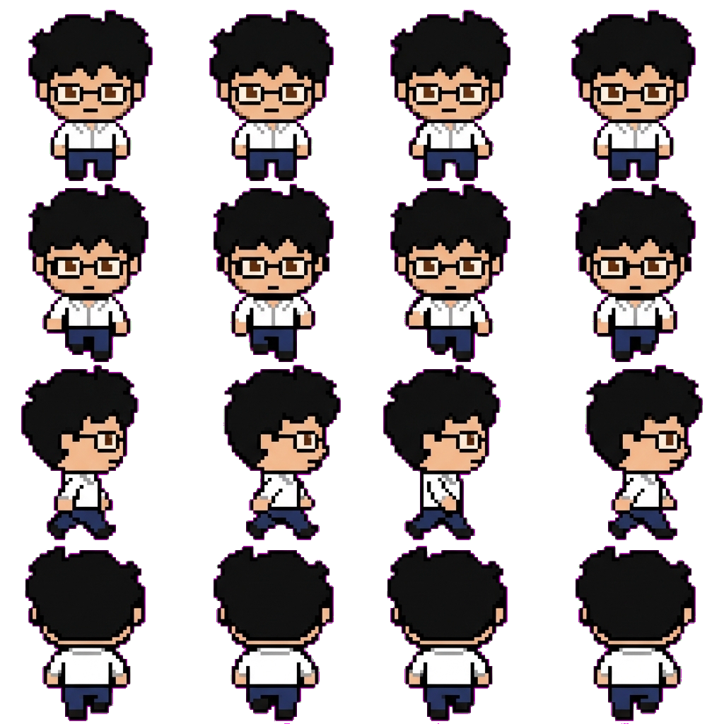 Gian movement sprite