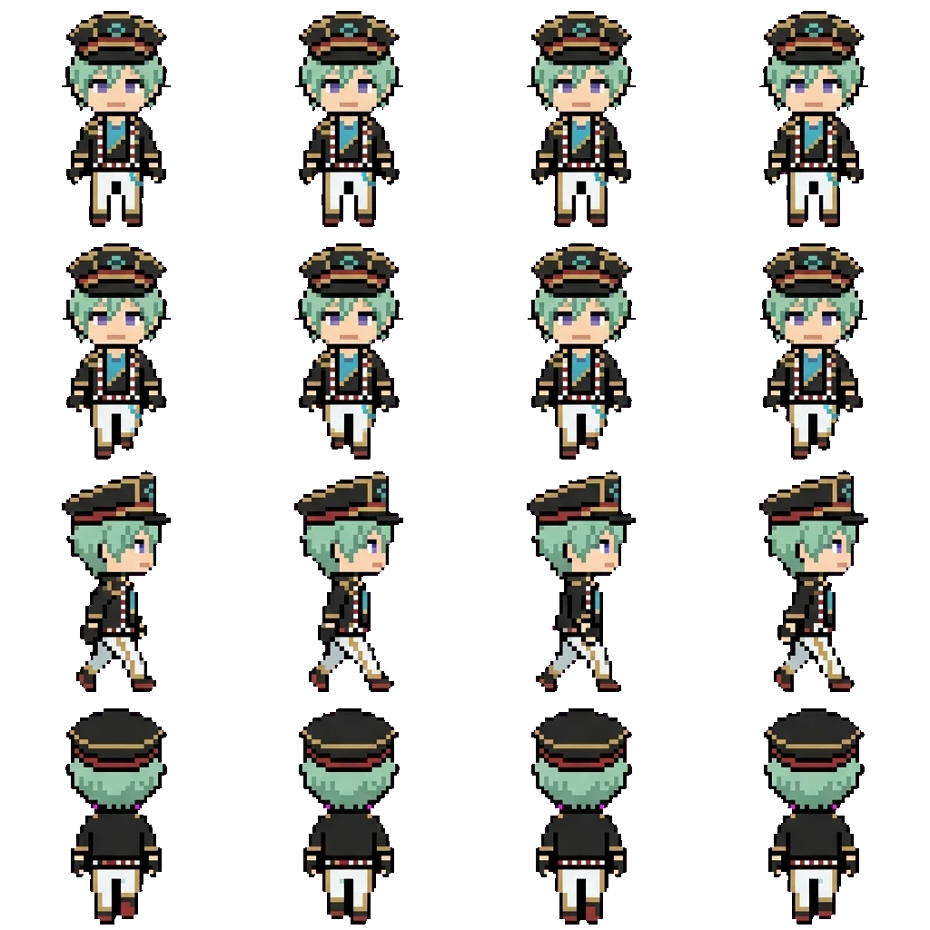 Tatsumi movement sprite