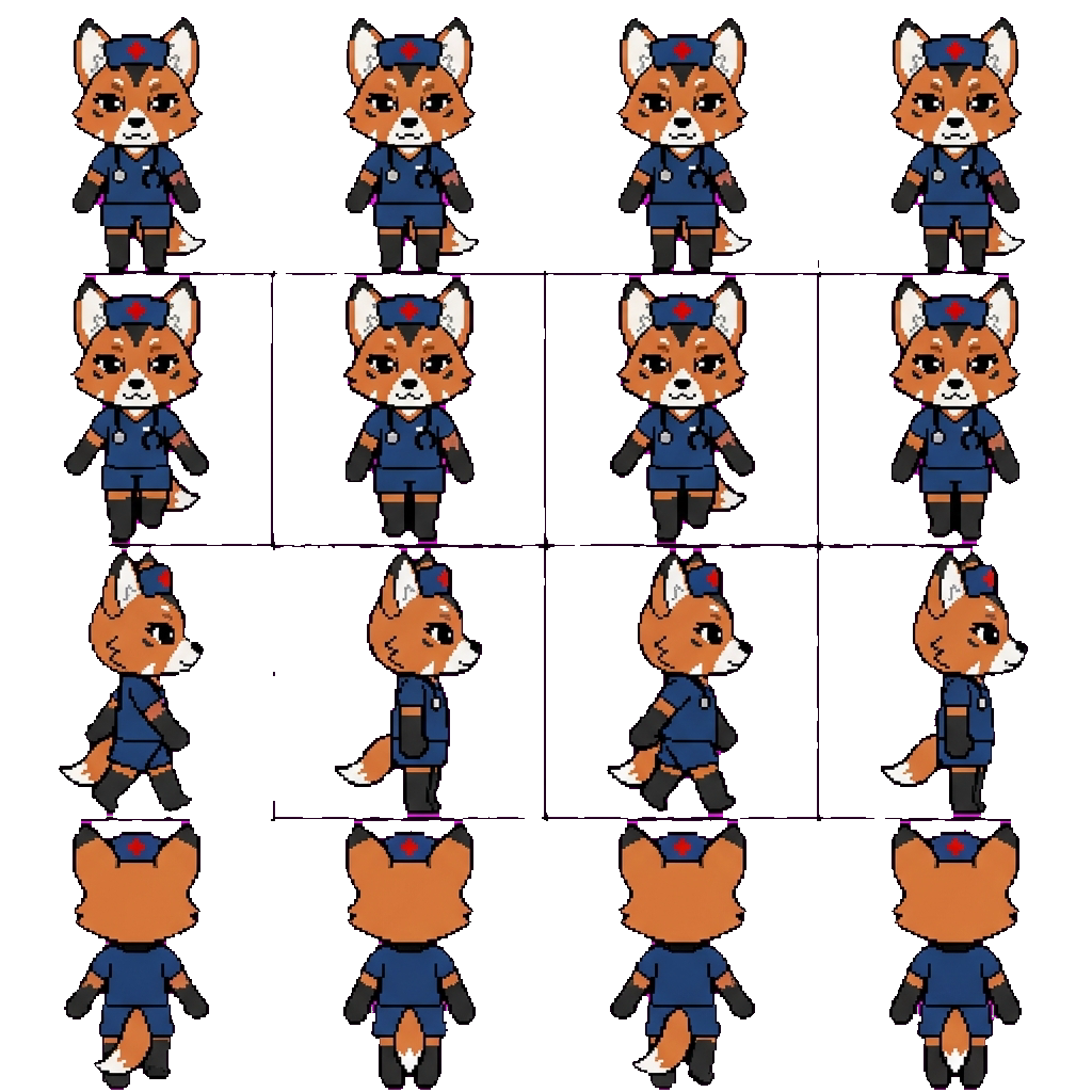 Nurse Suki movement sprite