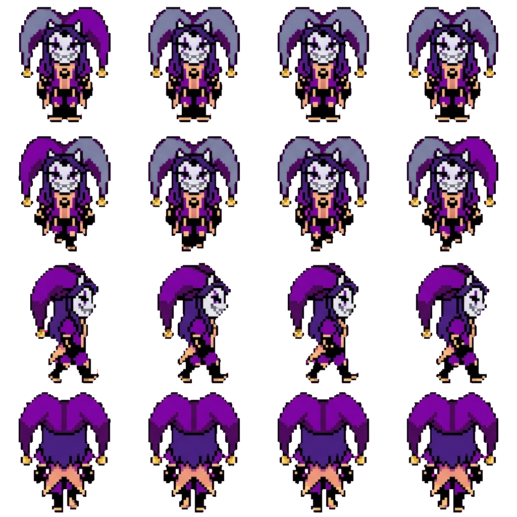 Jester movement sprite