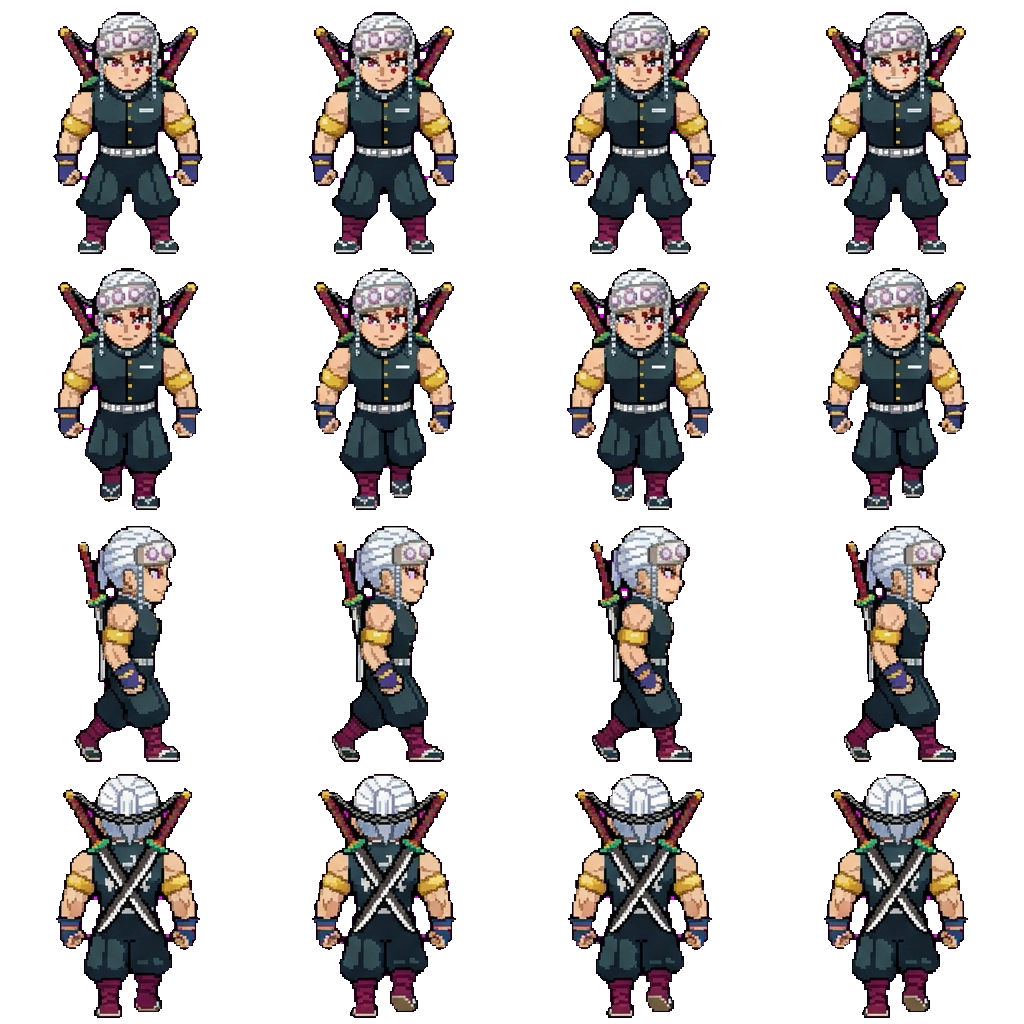 Tengen Uzui movement sprite