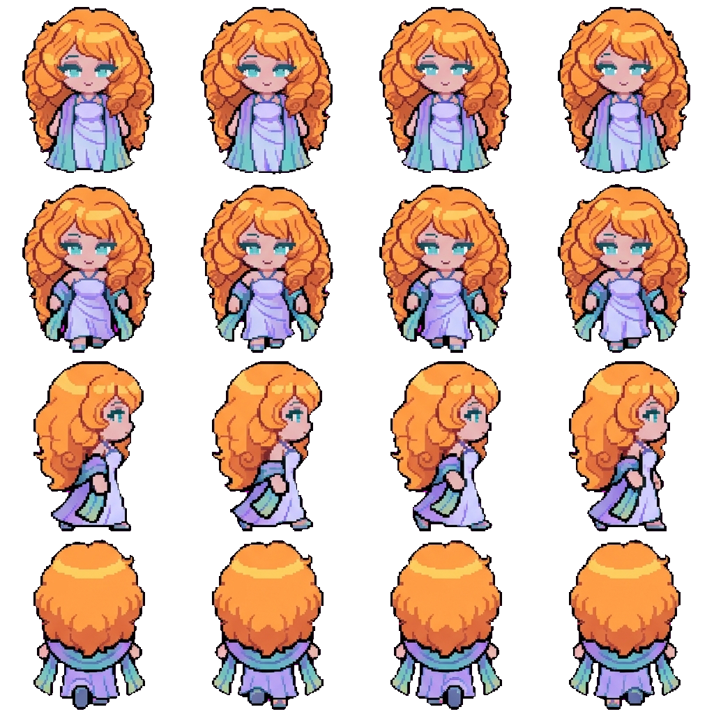 Dawn movement sprite