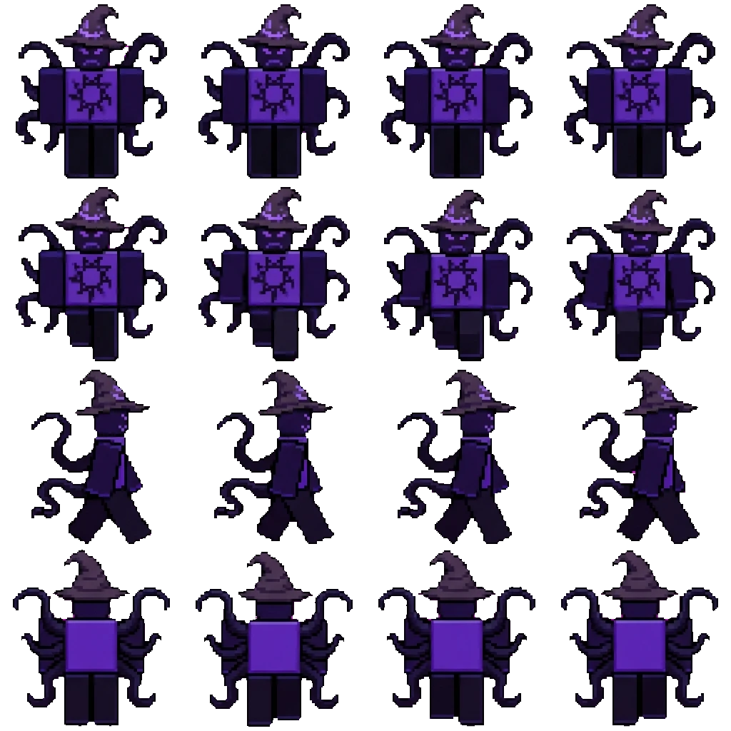 Azure movement sprite