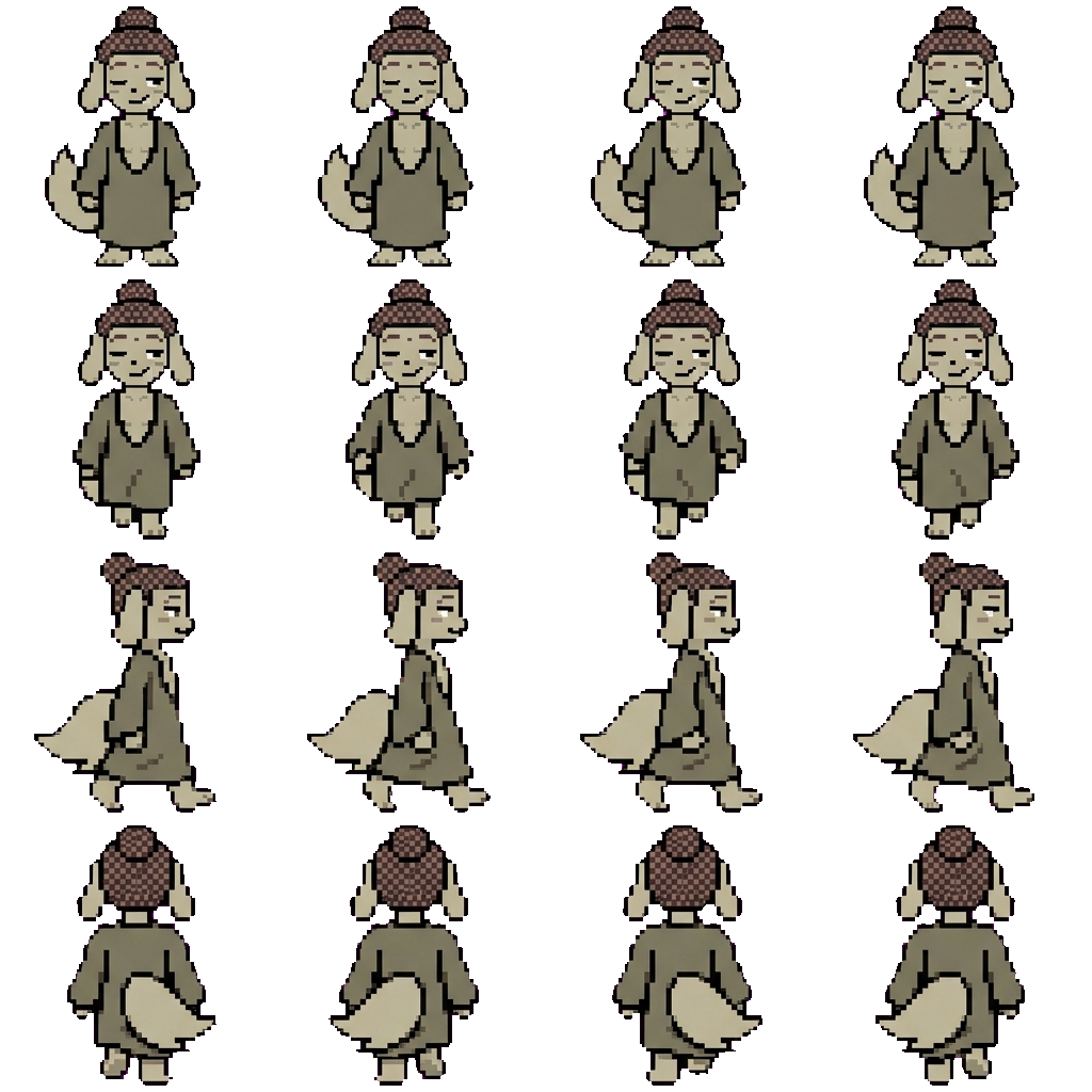 Nara movement sprite