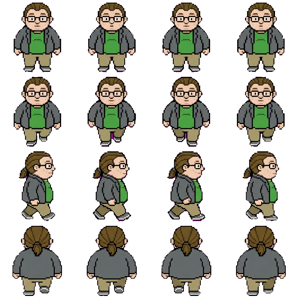 Josh movement sprite