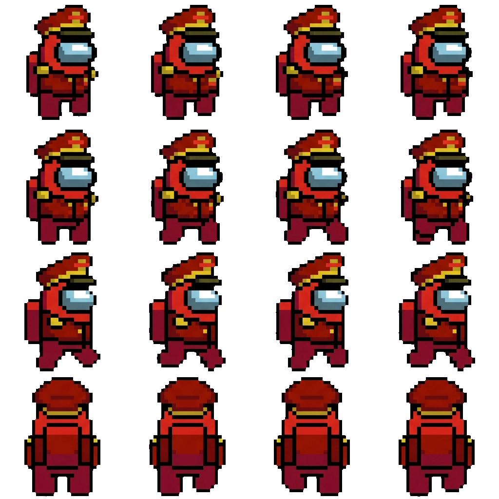 Red movement sprite