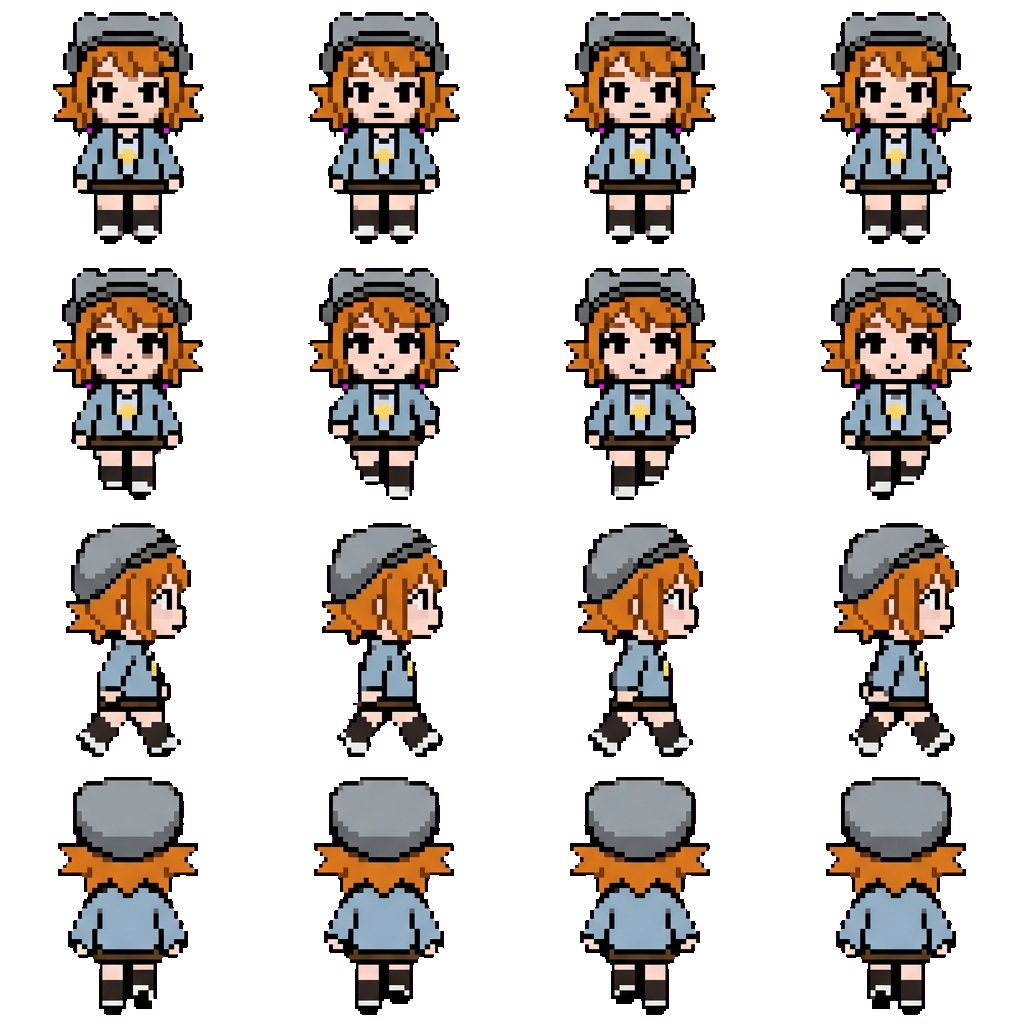 Nia movement sprite