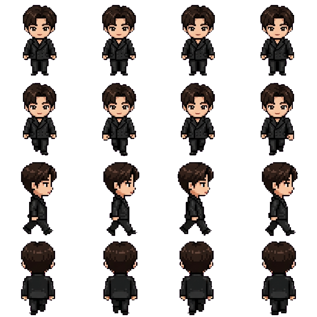 Milo movement sprite