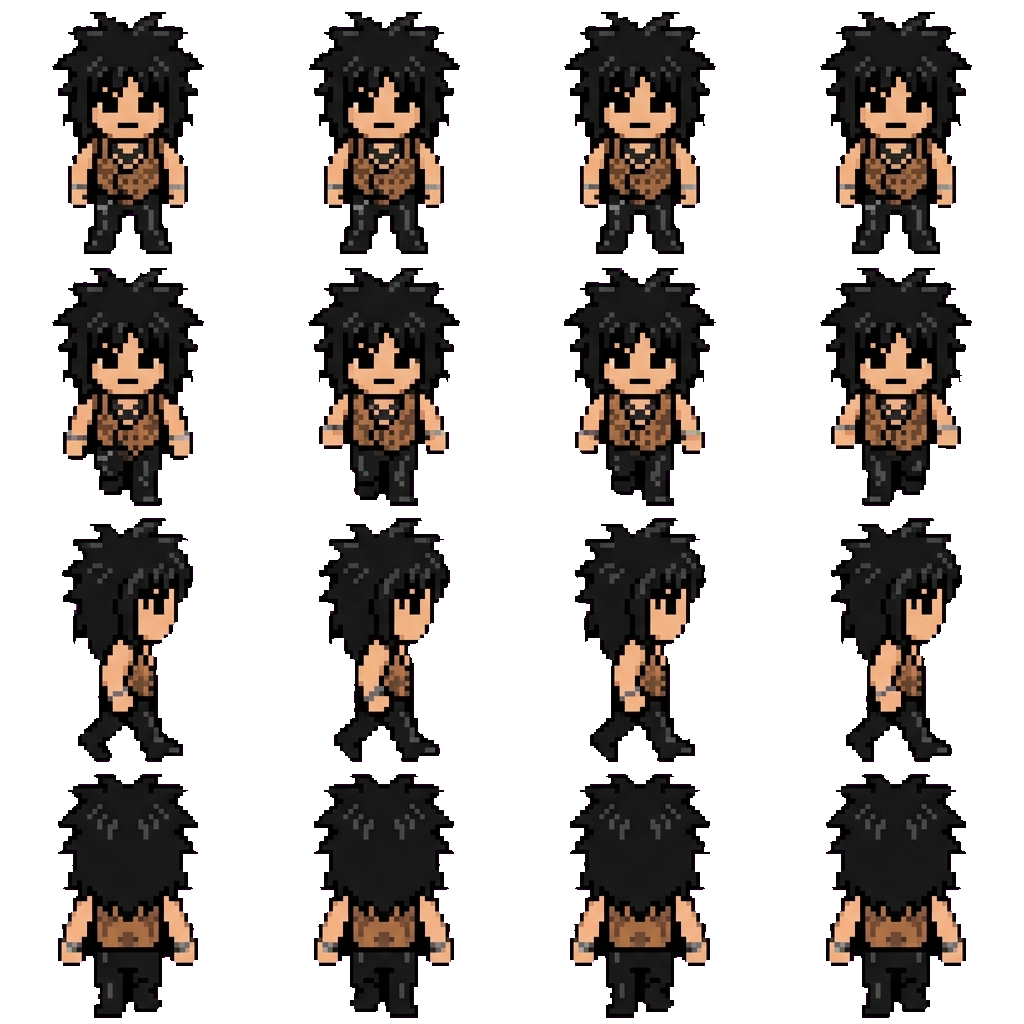 Nikki Sixx movement sprite