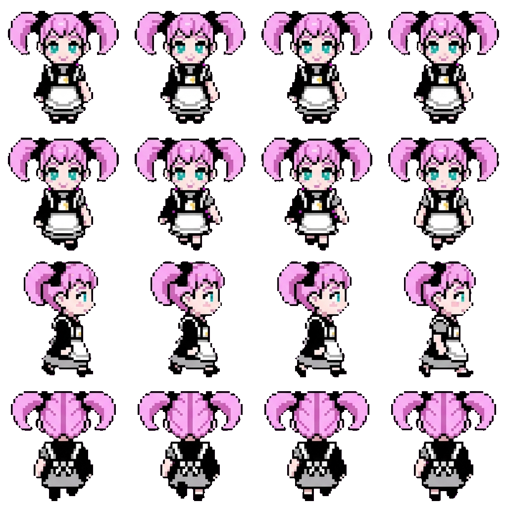 Namida Seikatsu movement sprite