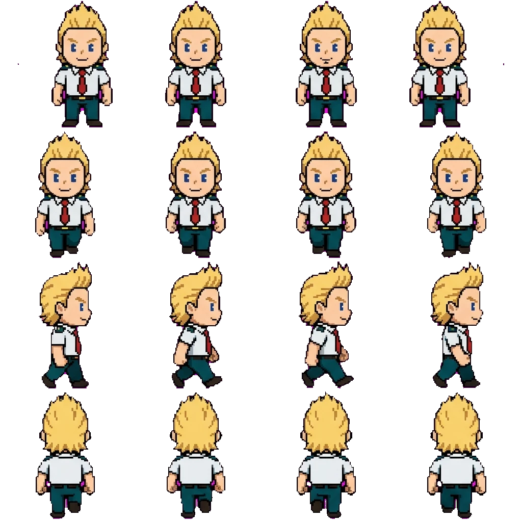 Mirio movement sprite
